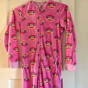 Paul Frank Monkey Onsie Feety Pajamas